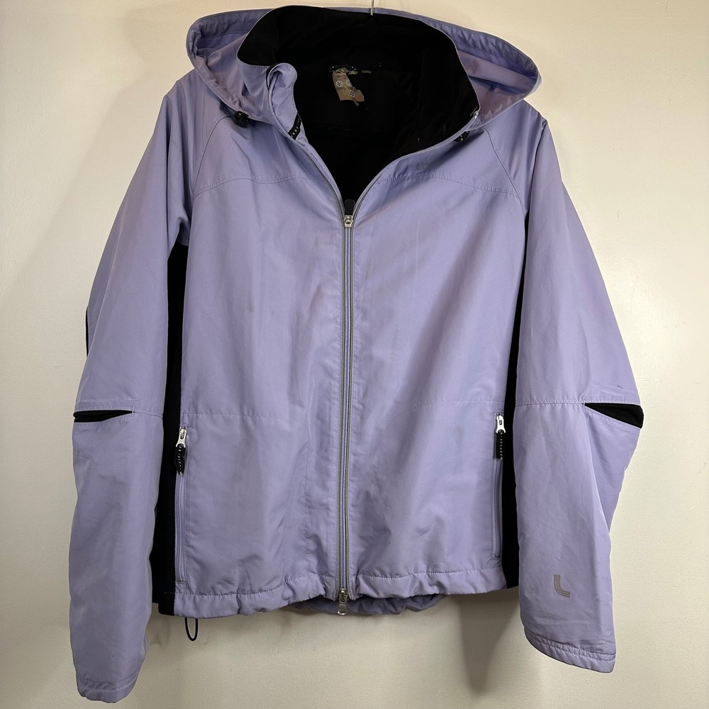 Lole Lavender Hooded Jacket Water Repellent‎ Breathable Lightweight Activewear